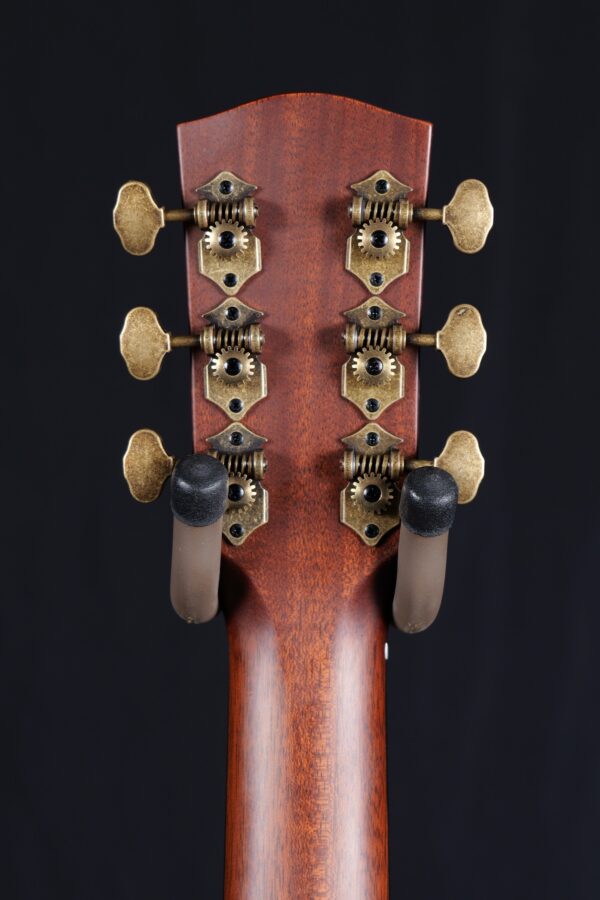 Bedell Classic Folk Dread Honduran Mahogany - Antique Burst - Image 7