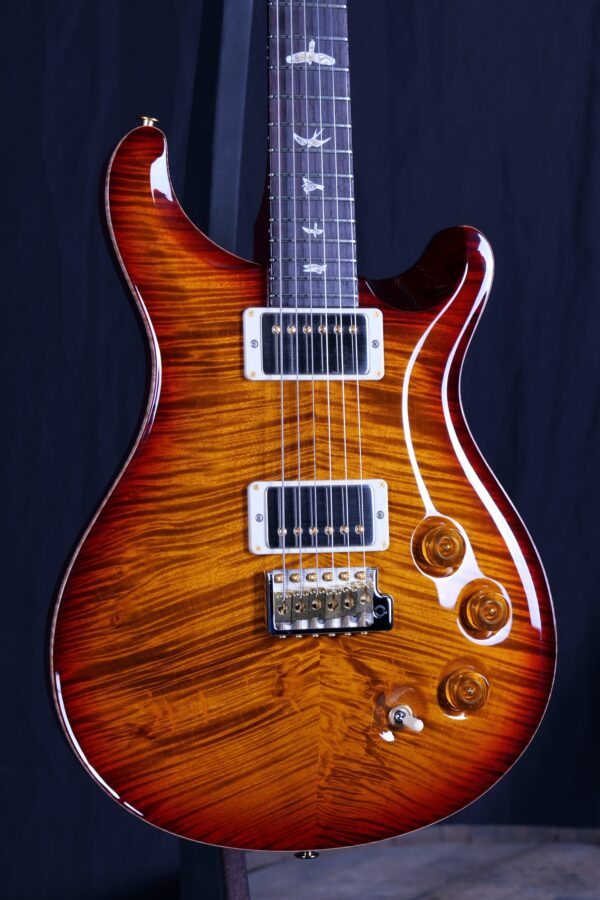 PRS DGT 10 Top w/Bird Inlays - Dark Cherry Sunburst