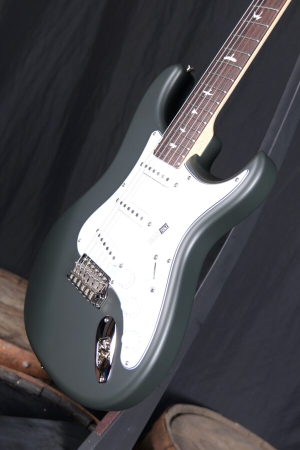 PRS Silver Sky - Faded Black Tee Satin - Image 5