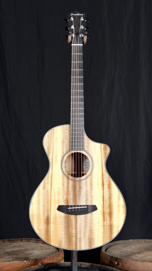 Breedlove Oregon Concertina CE Myrtlewood/Myrtlewood - Natural - Image 3